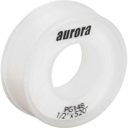 Teflon&reg; Sealing Tape, 520" L x 1/2" W, White Mukwa Safety Services