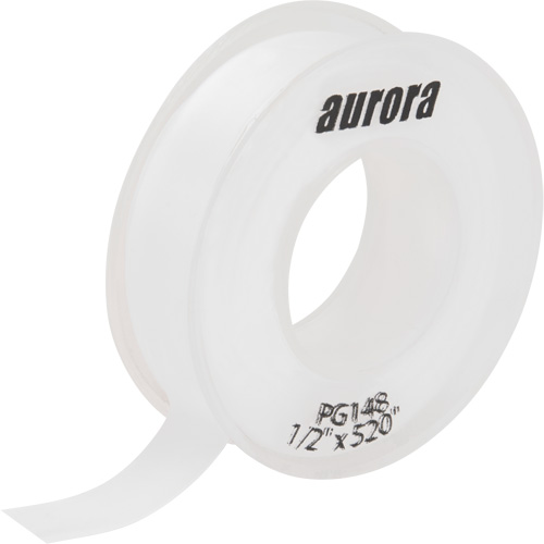 Teflon&reg; Sealing Tape, 520" L x 1/2" W, White Mukwa Safety Services