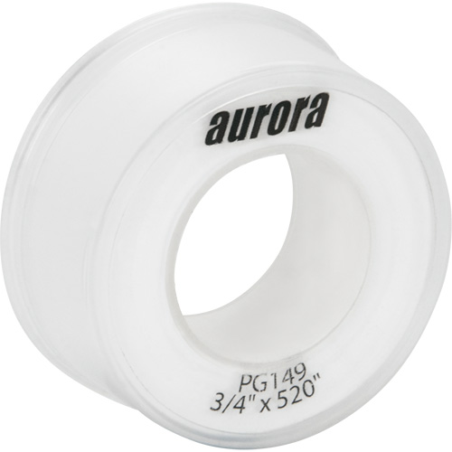 Teflon&reg; Sealing Tape, 520" L x 3/4" W, White Mukwa Safety Services