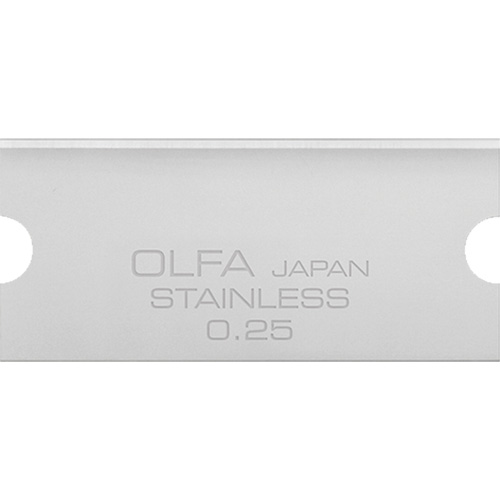 Glass Scraper Replacement Blades, Single Style Mukwa Safety Services