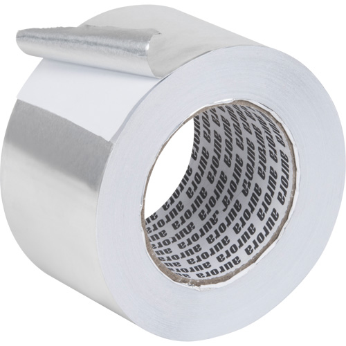 Aluminum Foil Tape, 1.5 mils Thick, 72 mm (3") x 45.7 m (150') Mukwa Safety Services