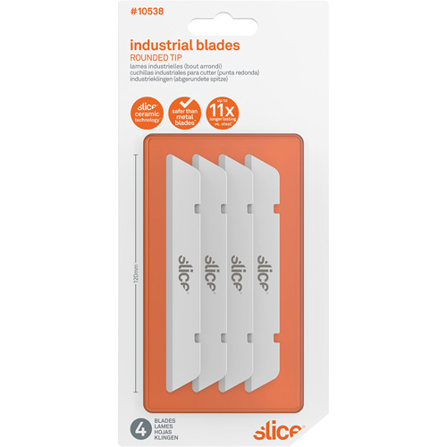 Slice Lame de rechange Finger-Friendly avec bout arrondi s&eacute;curitaire pour les doigts, Style Simple Mukwa Safety Services