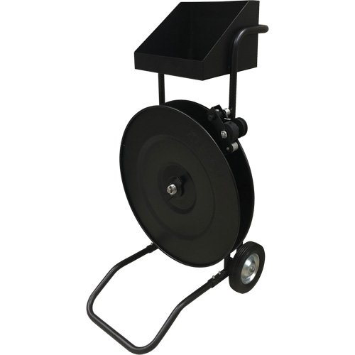 Distributeur de feuillards, Feuillard Polyester/Acier/Polypropyl&egrave;ne, Dia de noyau 16"/8", largeur de rouleau 3"/8"/6" Mukwa Safety Services