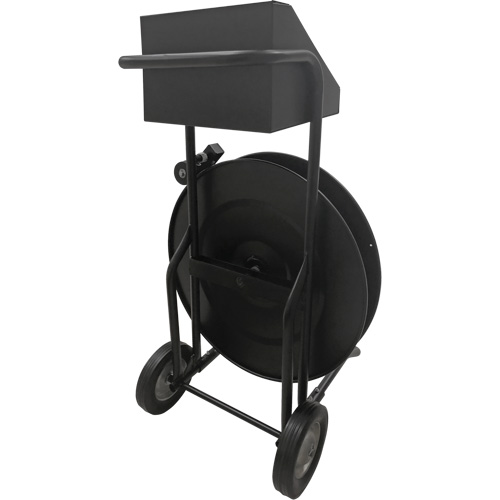 Distributeur de feuillards, Feuillard Polyester/Acier/Polypropyl&egrave;ne, Dia de noyau 16"/8", largeur de rouleau 3"/8"/6" Mukwa Safety Services