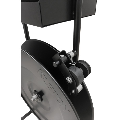 Distributeur de feuillards, Feuillard Polyester/Acier/Polypropyl&egrave;ne, Dia de noyau 16"/8", largeur de rouleau 3"/8"/6" Mukwa Safety Services