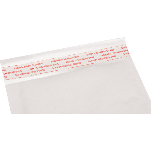 Bubble Shipping Mailer, White Paper, 4" W x 8" L Mukwa Safety Services