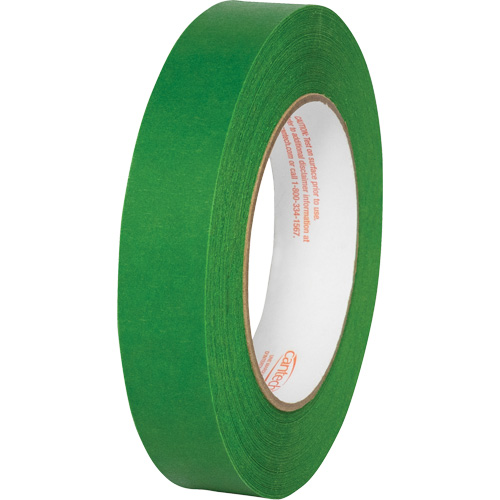 Premium Safe Tack Masking Tape, 24 mm (61/64") x 55 m (180.4'), Green Mukwa Safety Services