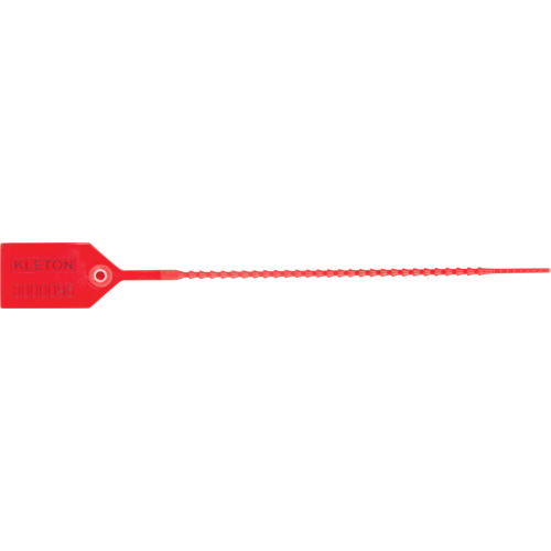 Scell&eacute; de s&eacute;curit&eacute; standard, 9", Plastique, Scell&eacute; en plastique Mukwa Safety Services