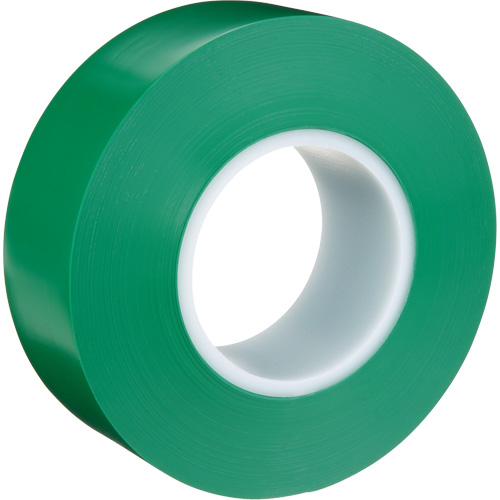 Ruban de marquage de planchers durable 971, 2" x 108', Vinyle, Vert Mukwa Safety Services