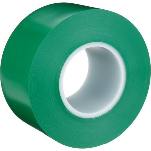 Ruban de marquage de planchers durable 971, 3" x 108', Vinyle, Vert Mukwa Safety Services