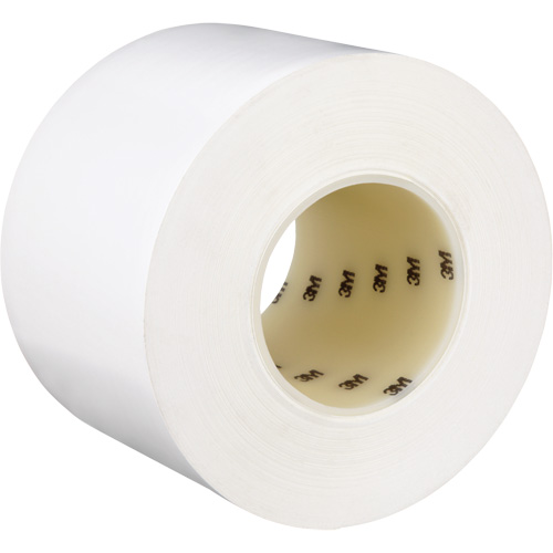 Ruban de marquage de planchers durable 971, 4" x 108', Vinyle, Blanc Mukwa Safety Services