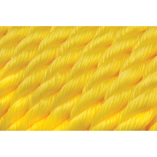 Corde jaune tress&eacute;e, Polypropyl&egrave;ne, 300' Mukwa Safety Services