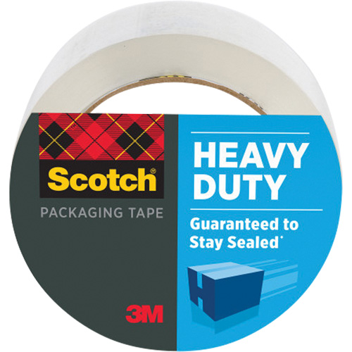 Scotch&reg; Heavy Duty Shipping Packaging Tape 3850, Hot Melt Adhesive, 48 mm (1-22/25") x 50 m (164') Mukwa Safety Services