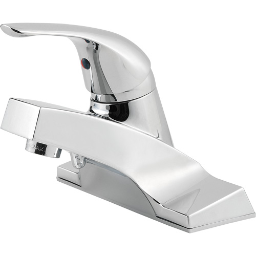 Robinet de salle de bain &agrave; commande unique s&eacute;rie Pfirst Mukwa Safety Services