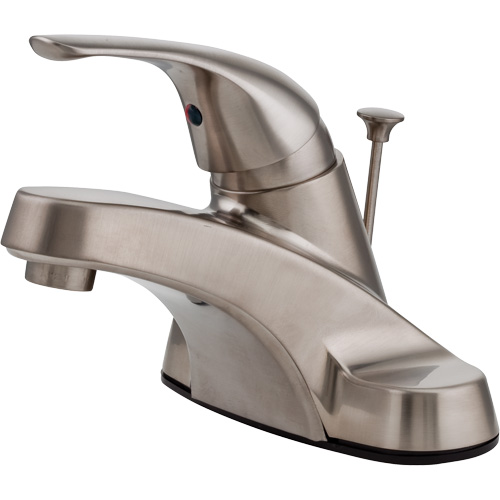 Robinet de salle de bain &agrave; commande unique s&eacute;rie Pfirst Mukwa Safety Services