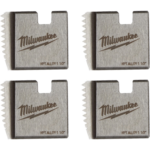 Matrices de tuyauterie portables NPT, Pour tuyau de 1-1/2", Alliage Mukwa Safety Services