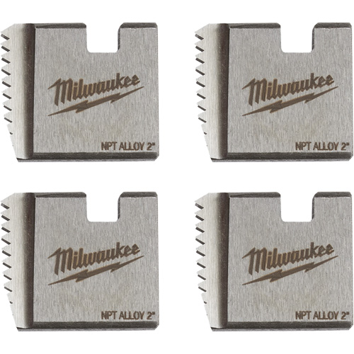 Matrices de tuyauterie portables NPT, Pour tuyau de 2", Alliage Mukwa Safety Services