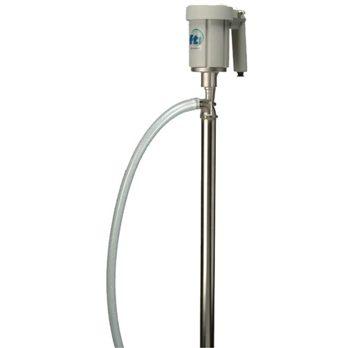 Trousse de pompe pour baril EFS-40 avec moteur S1, Acier inoxydable, 17 gal./min Mukwa Safety Services