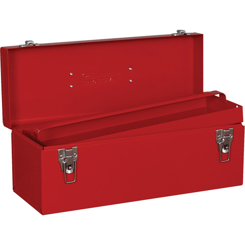 Coffre &agrave; outils, 7-1/8" P x 19" la x 7-1/2" h, Rouge Mukwa Safety Services
