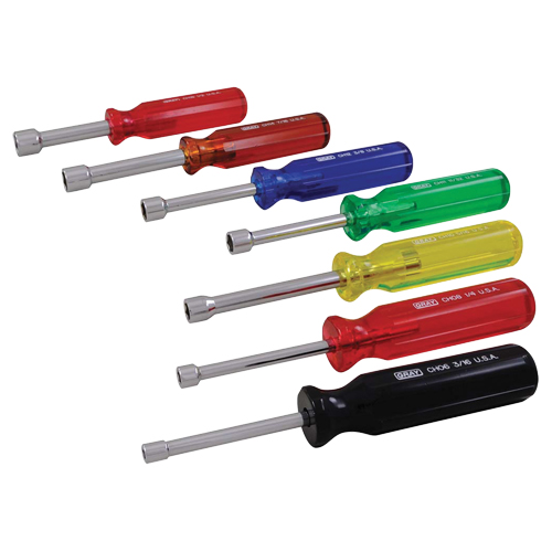 Nut Driver Set, 7, Non Magnetic, Imperial Mukwa Safety Services