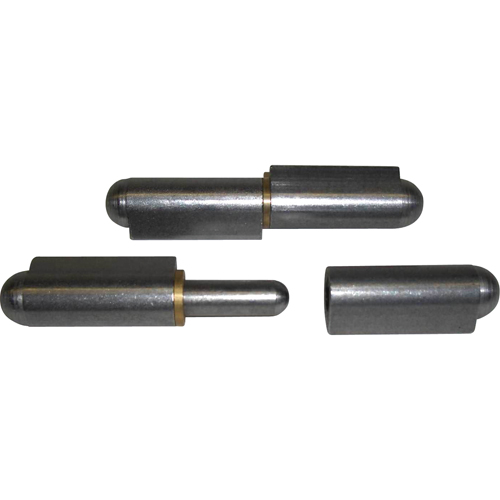 Charni&egrave;re &agrave; souder avec rondelles, 1/2" dia. x 6" lo, Aluminium a/goupille fixe en acier inoxydable Mukwa Safety Services