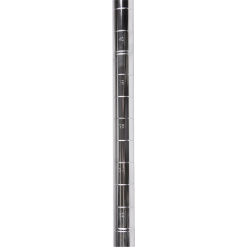 Post For Caster Cart, 62" H Mukwa Safety Services