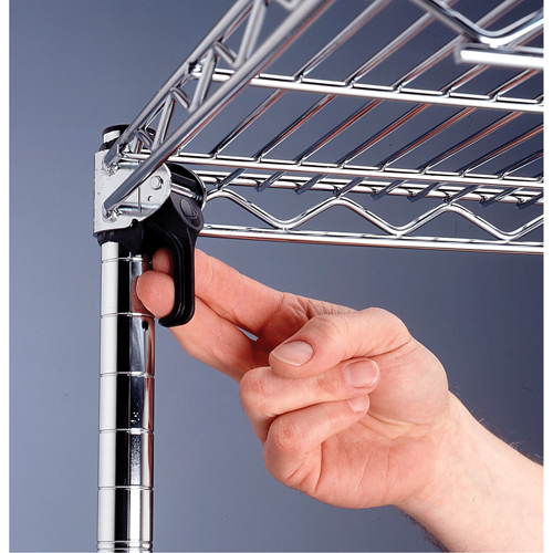 &eacute;tag&egrave;res super ajustables Super Erecta, Ensemble de Ajout, 5 Tablettes, 36" la x 86-5/8" h x 24" p Mukwa Safety Services