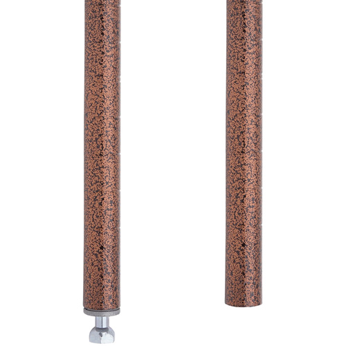 MONTANT ETAGERE STYLISEE34 1/2"H,CUIVRE MARTELE Mukwa Safety Services