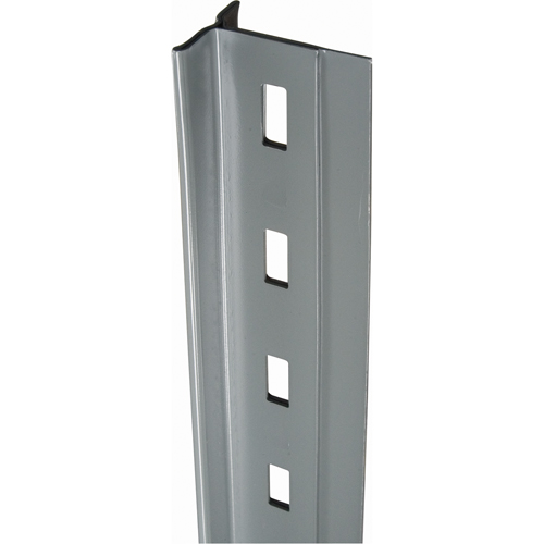 Montant en T pour rayonnage enclenchable Interlok, Acier, Hauteur 112" Mukwa Safety Services