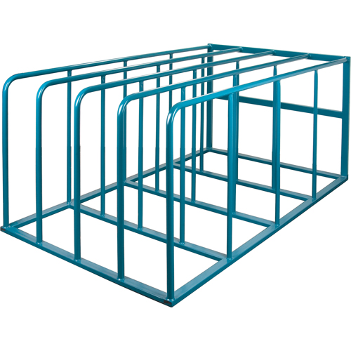 Supports verticaux standards pour rev&ecirc;tements en feuilles, 84" la x 50" p x 36-3/4" h, Capacit&eacute; de 4000 lb Mukwa Safety Services