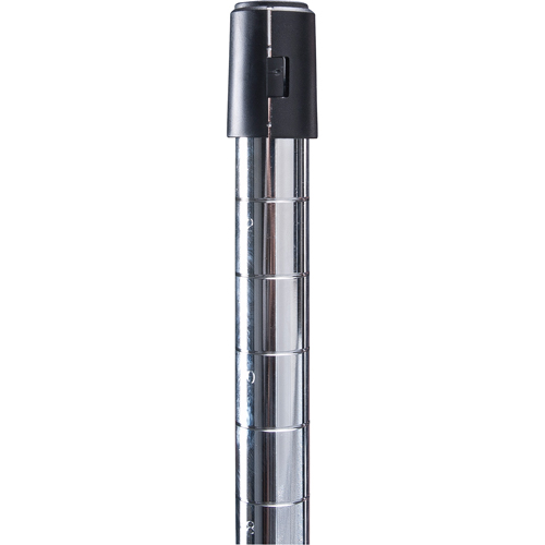 Push Cart, Chrome Plated, 36" x 60" x 14", 800 lbs. Capacity Mukwa Safety Services