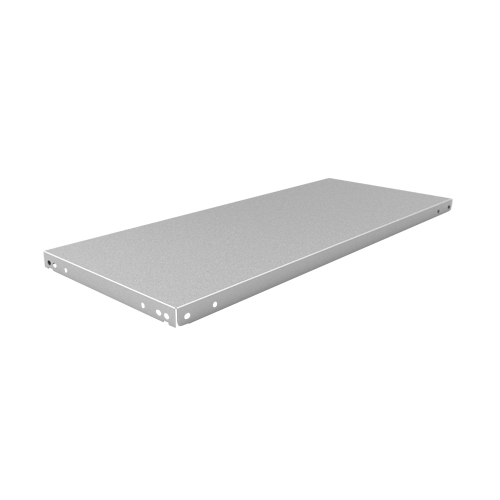 Slotted Angle Shelf, Galvanized Steel, 36" W x 15" D Mukwa Safety Services