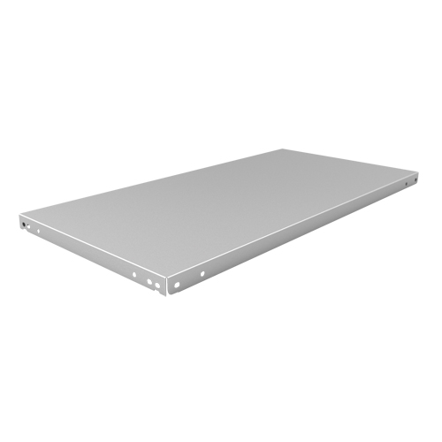 Slotted Angle Shelf, Galvanized Steel, 36" W x 18" D Mukwa Safety Services