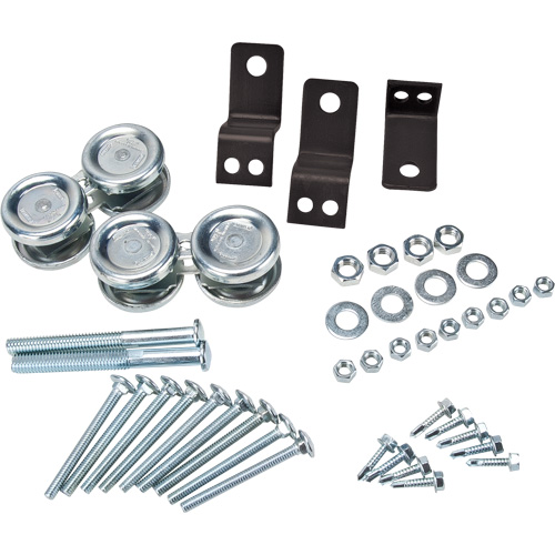 Wire Mesh Partition Sliding Door Hardware Kit Mukwa Safety Services