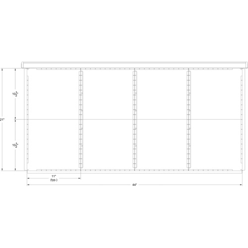 Cabinet d'entreposage &agrave; tiroirs int&eacute;gr&eacute; Interlok Mukwa Safety Services
