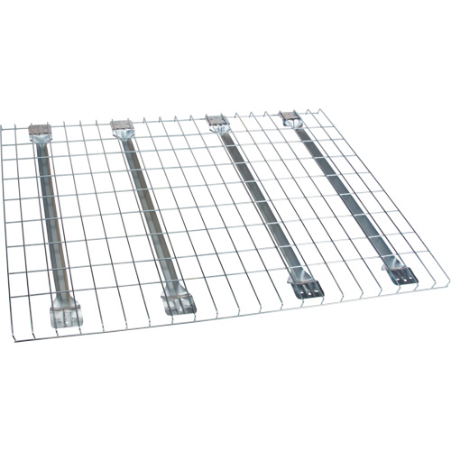 Wire Decking, 46" x w, 36" x d, 2500 lbs. Capacity Mukwa Safety Services