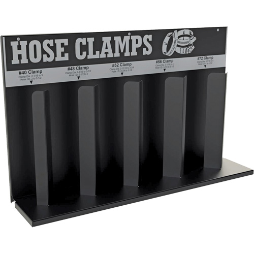 Support de rangement pour 5 colliers de serrage pour tuyaux flexibles Mukwa Safety Services