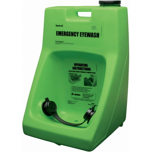 Fendall Porta Stream&reg; I Eyewash Stations, Portable Mukwa Safety Services