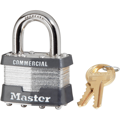 Commercial Locks - No. 1KA, Keyed Alike, Laminated Steel, 1-3/4" Width Mukwa Safety Services
