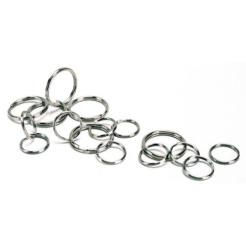 Anneaux fendus pour &eacute;tiquettes, 1-1/2", Acier Mukwa Safety Services