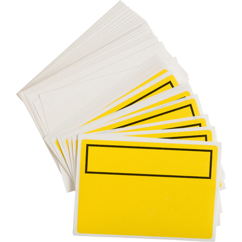 &eacute;tiquettes vierges Right-to-Know pour produits chimiques Mukwa Safety Services