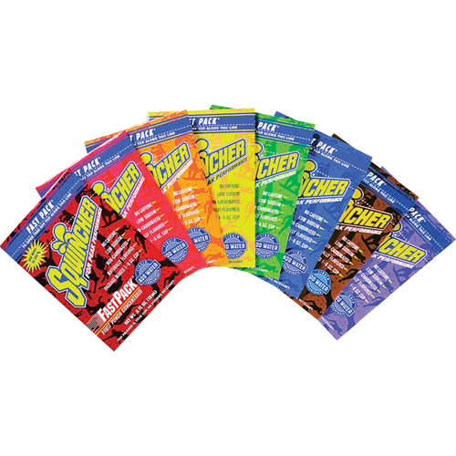 Sqwincher&reg; Rehydration Drink Fast Pack&reg;, Single Serve, Lemonade Mukwa Safety Services