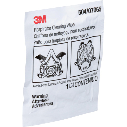 Serviettes de nettoyage pour respirateurs, Lingettes Mukwa Safety Services