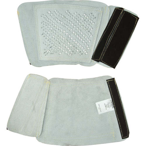 PROTEGE-BRAS,CUIR/ACIER7" LONG, UNIVERSEL,PAIRE, Cuir Mukwa Safety Services