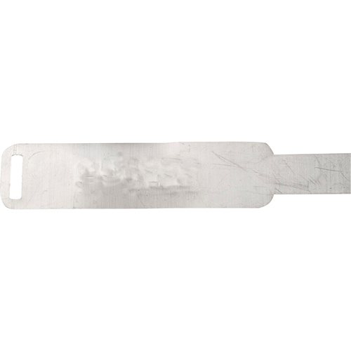 Aluminum Blank Tags, 1" W x 5-3/4" H Mukwa Safety Services