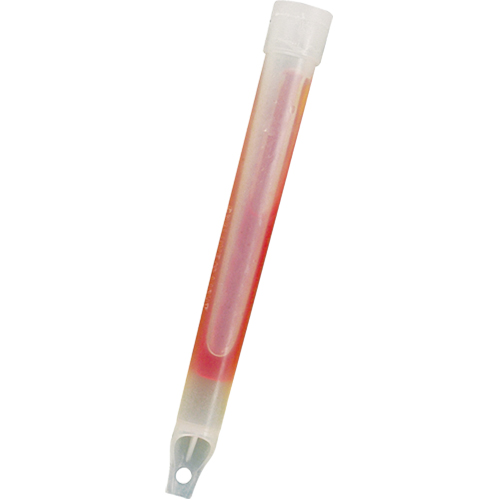 B&acirc;tons de s&eacute;curit&eacute; luminescents Cyalume 6", Rouge, Dur&eacute;e 30 min Mukwa Safety Services