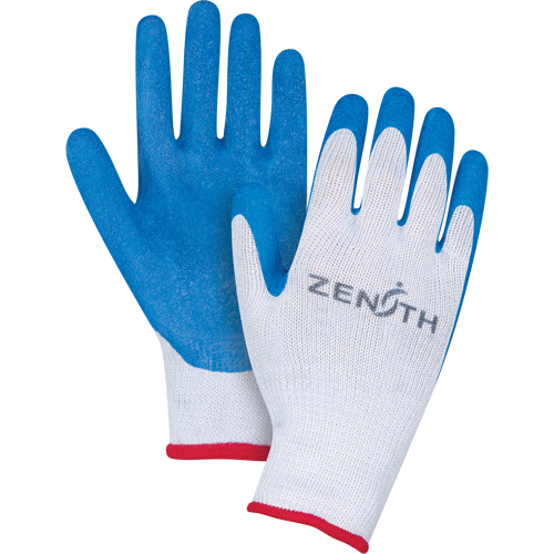 Gants enduits tricot&eacute; sans couture en caoutchouc naturel, 10/T-Grand, R&ecirc;vetement Latex de caoutchouc, Calibre 10, Enveloppe en Polyester/Coton Mukwa Safety Services