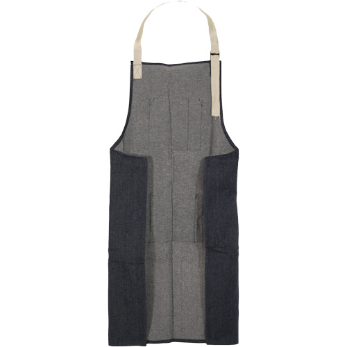 Aprons, Denim, 38" L x 28" W, Blue Mukwa Safety Services