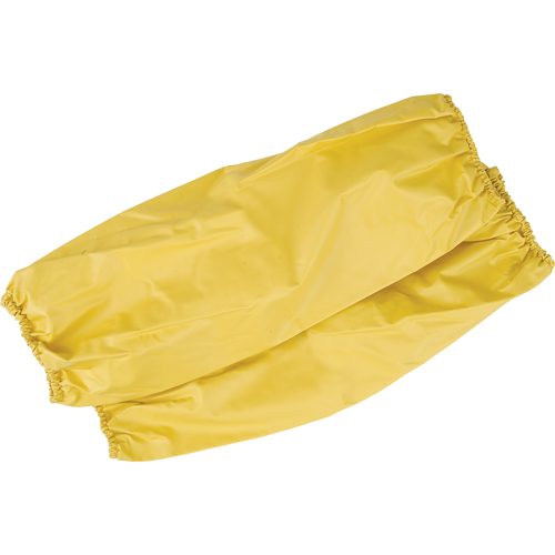 Manchettes ignifuge, Longueur de 18", Polyester/PVC, Jaune Mukwa Safety Services