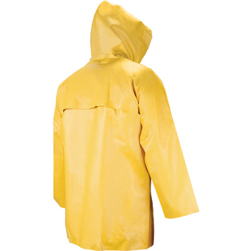 Neo-Slick Chemical & Acid Resistant Rain Jacket, 4X-Large, Yellow, Neoprene Mukwa Safety Services